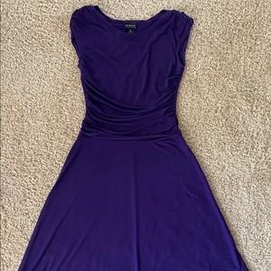 EN FOCUS Summer Chiffon Dress with Ruched waist